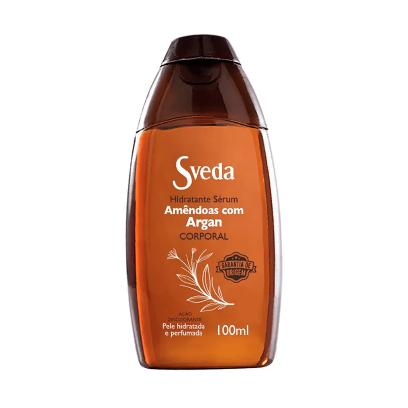 Sérum Hidratante Corporal Sveda Amêndoas com Argan 100ml