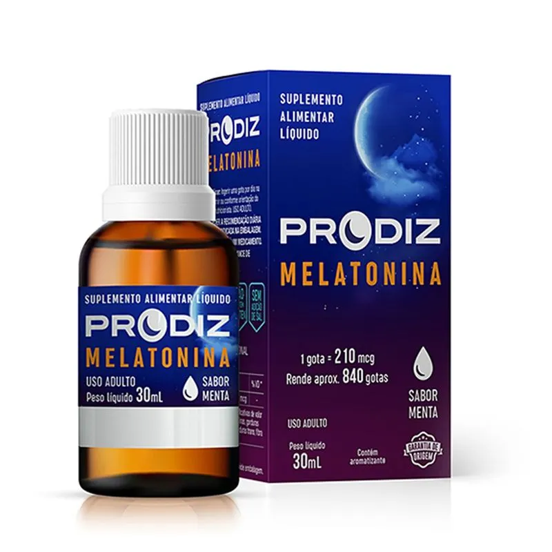Prodiz Melatonina 210Mcg Sabor Menta 30Ml