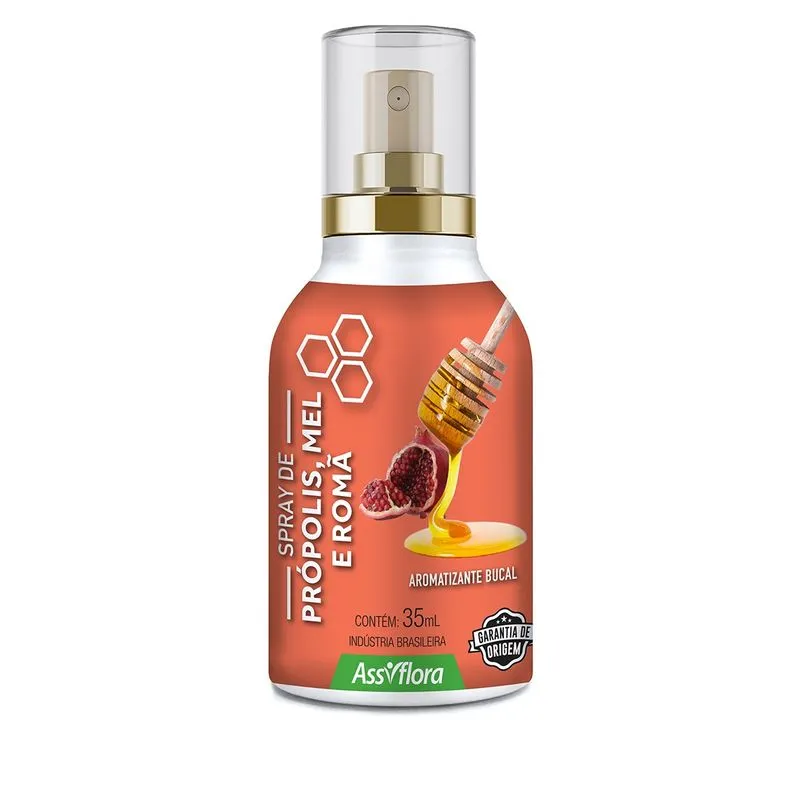 Aromatizador Bucal Assiflora Spray Roma 35Ml
