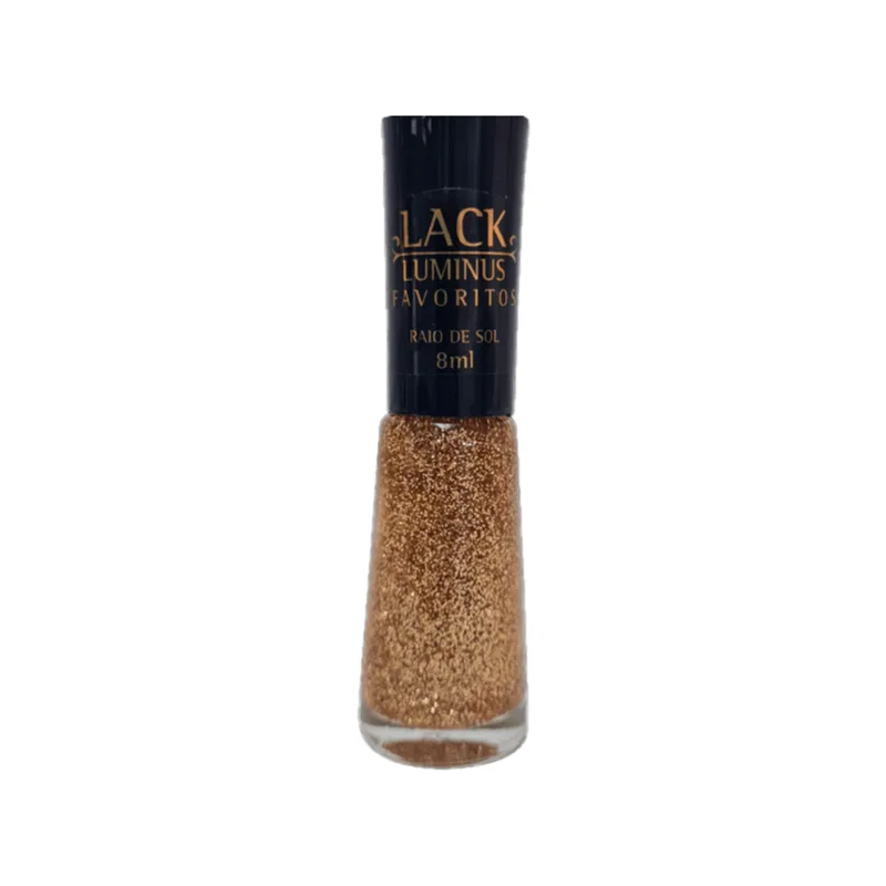Esmalte Lack Luminus Favoritos Raio de Sol Glitter 8ml