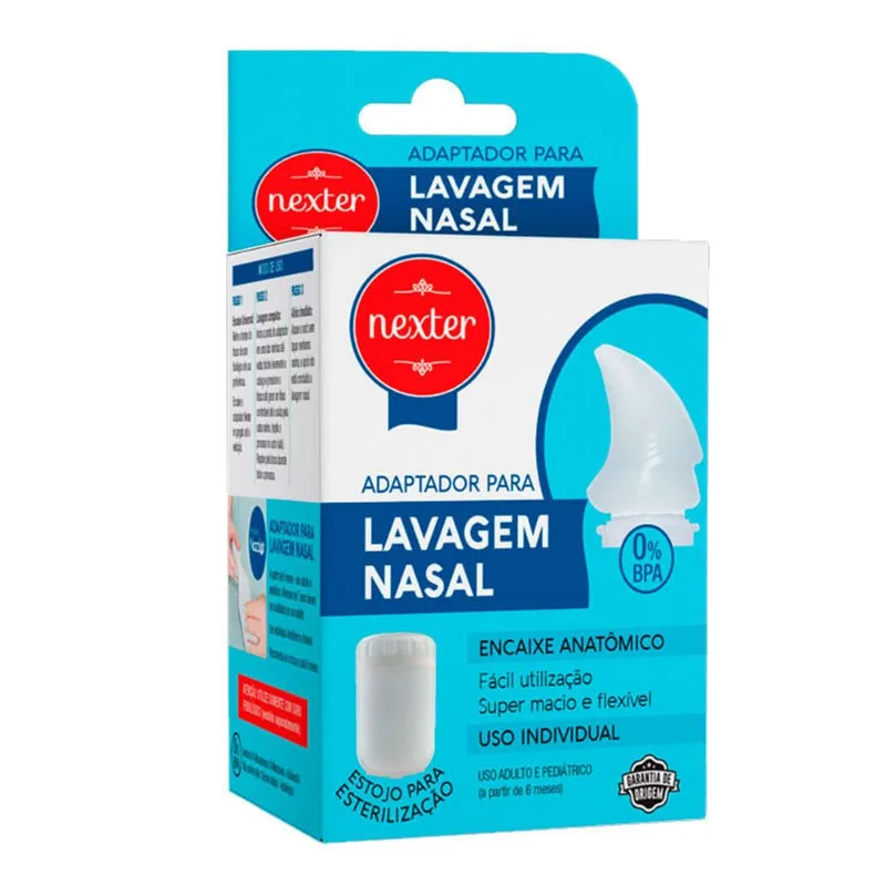 Adaptador Para Lavagem Nasal Nexter 1 Unidade