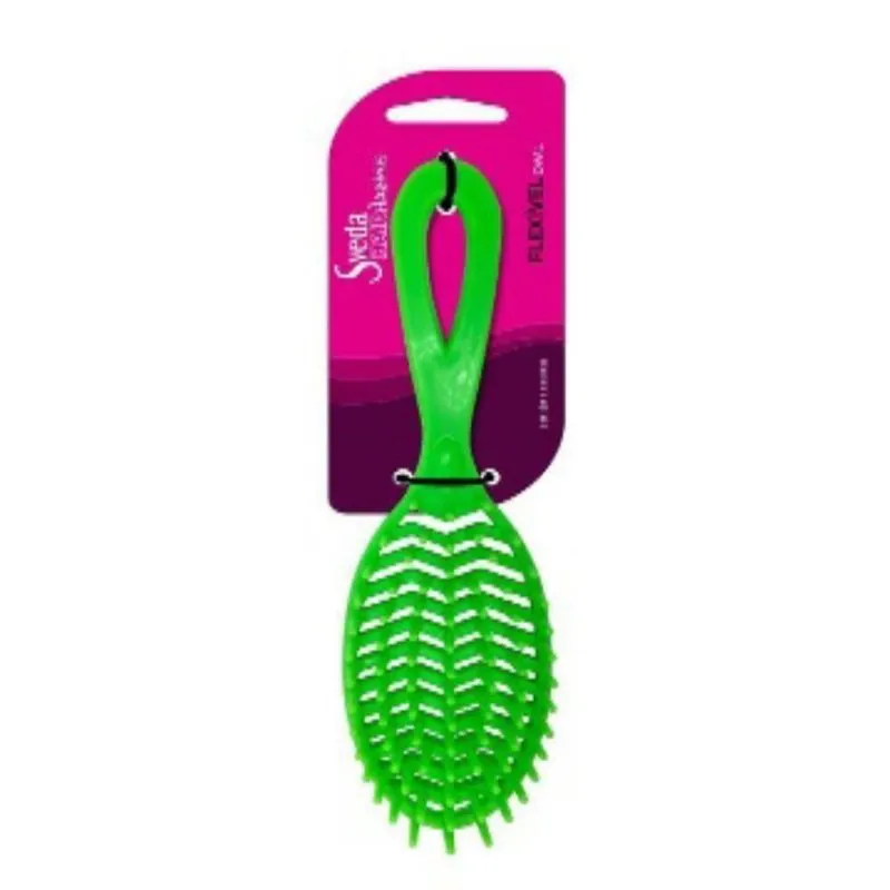 Escova de Cabelo Sveda Hair Flexível Oval