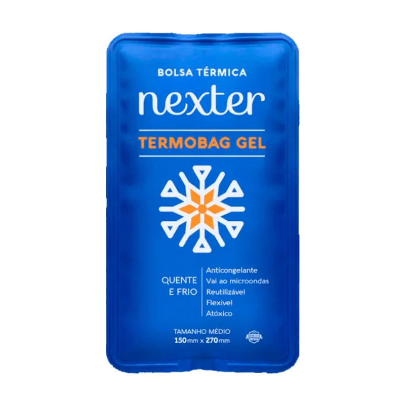 Bolsa Térmica Nexter Termobag Gel Tamanho Médio 15x27cm