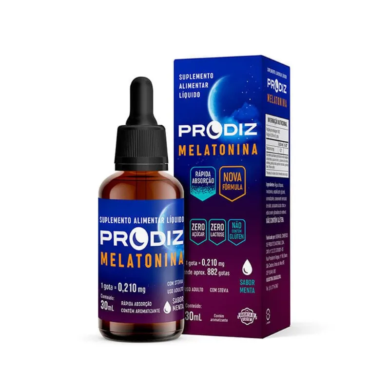 Suplemento Alimentar Prodiz Melatonina 210mcg Gotas 30ml
