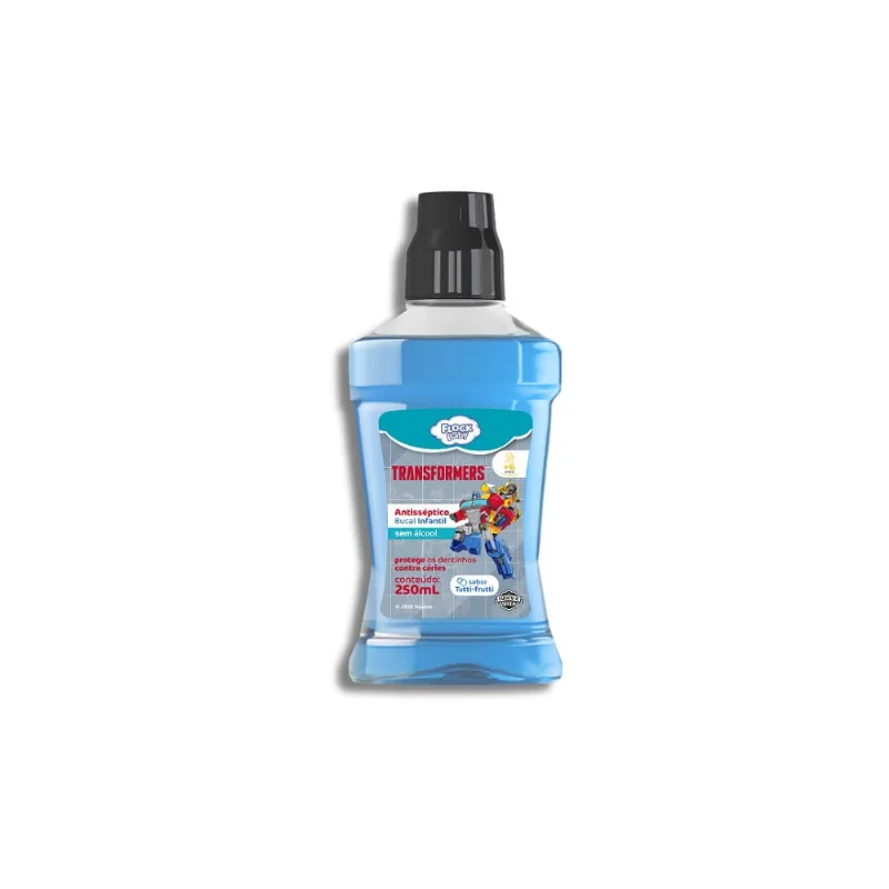 Solução Bucal Flock Baby Transformers 250ml