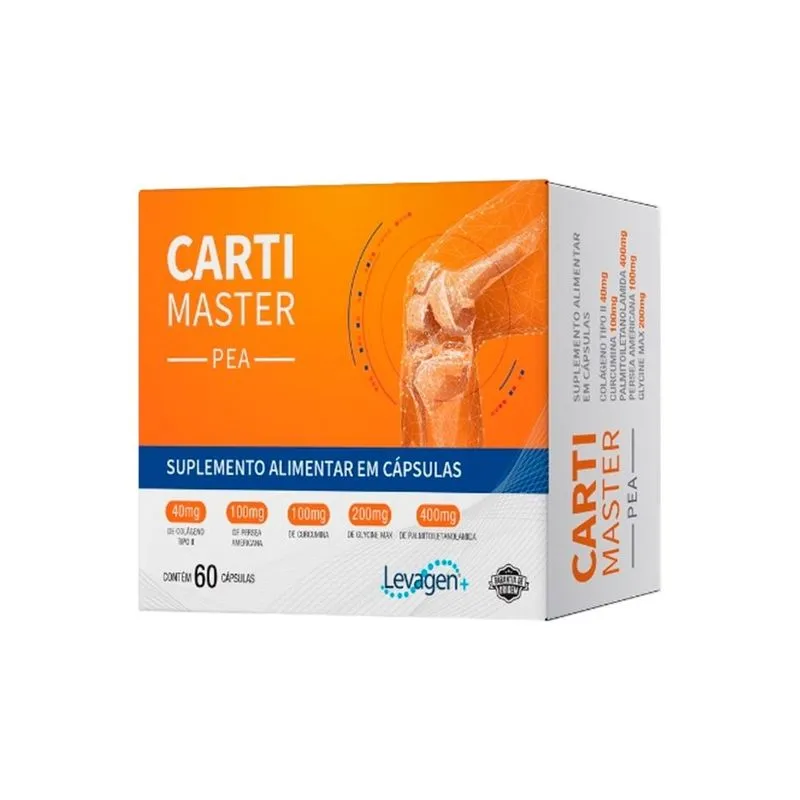 Carti Master PEA 600mg Borg 60 Cápsulas