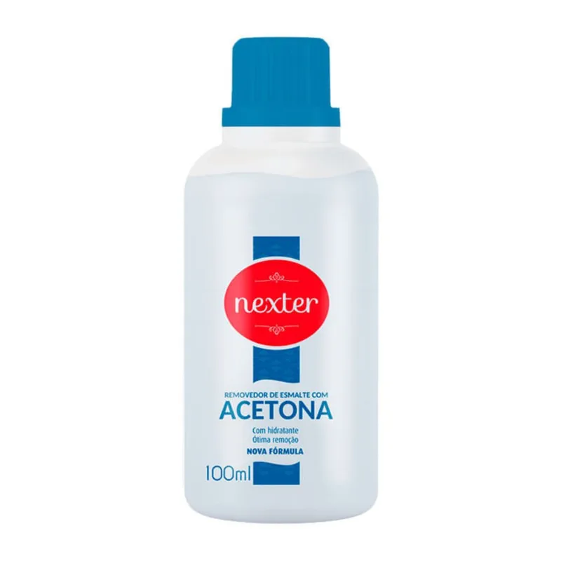 Removedor de Esmalte Hidratante Nexter Com Acetona 100ml