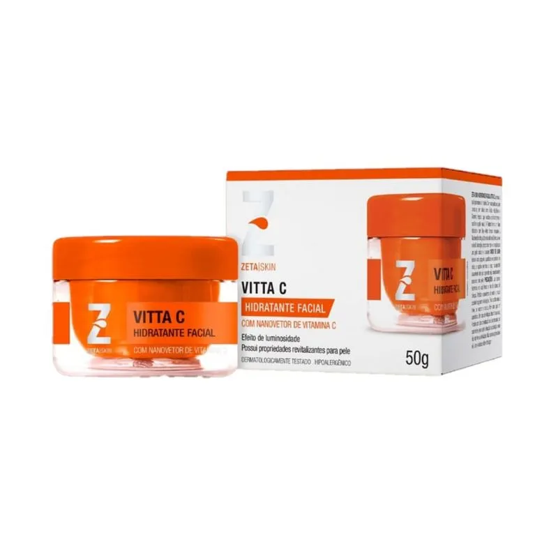 Hidratante Facial Zeta Skin Vitta C 50g