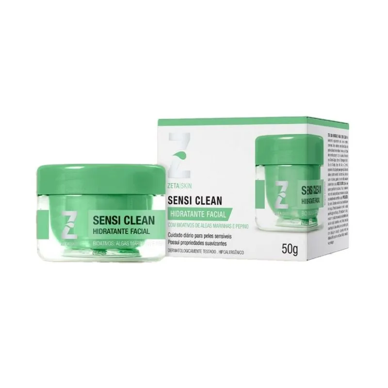 Hidratante Facial Zeta Skin Sensi Clean 50g