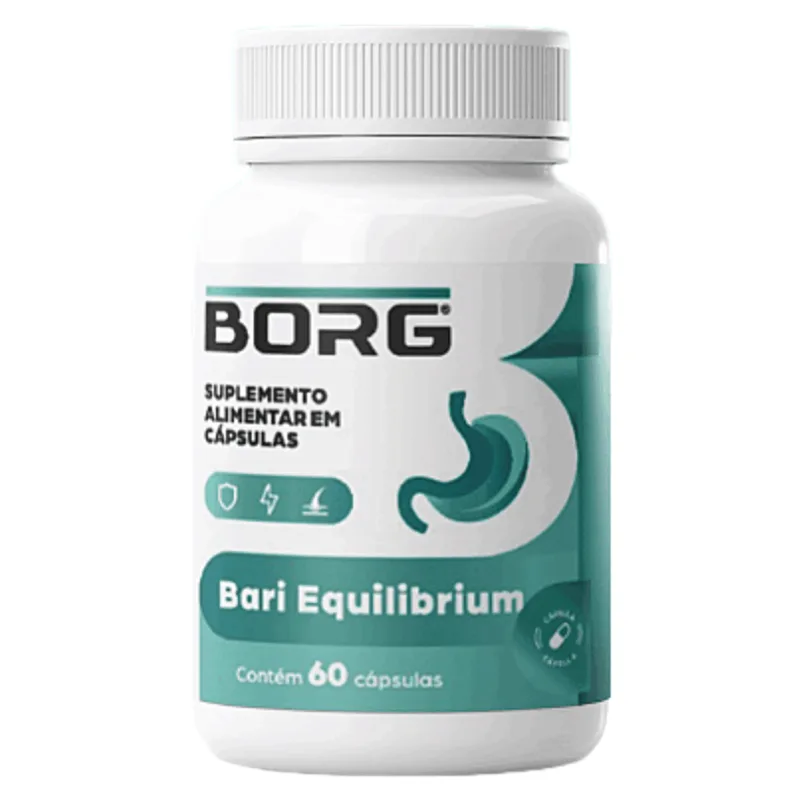 Suplemento Alimentar Borg Bari Equilibrium 60 Cápsulas