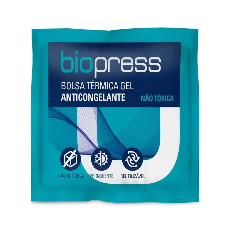 Bolsa Térmica Gel Biopress Anticongelante Tamanho P Biopress 1 Unidade