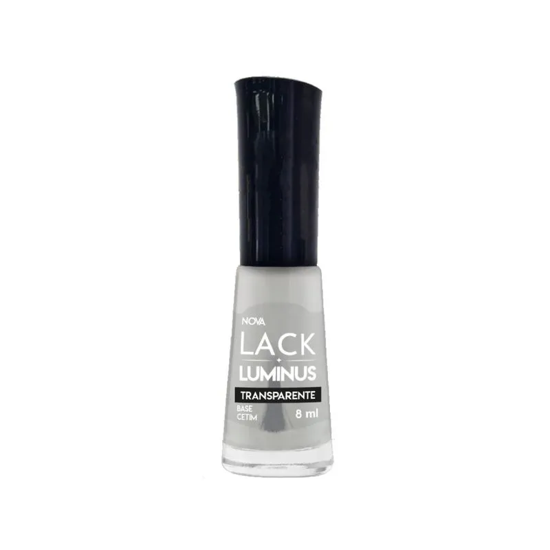 Esmalte Transparente LACK LUMINUS Base Cetim 8ml