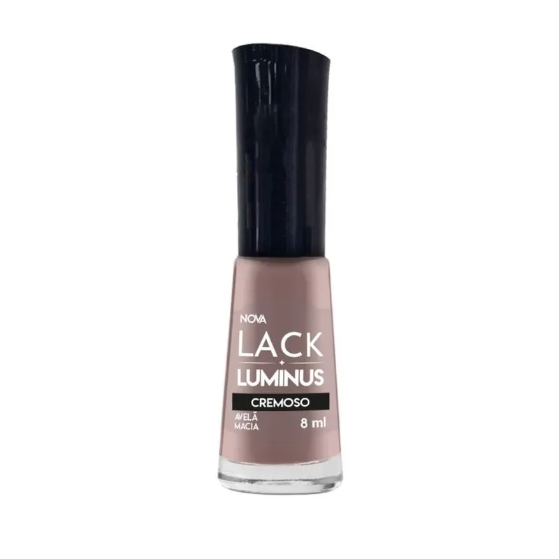 Esmalte Cremoso Lack Luminus Avelã Macia 8ml