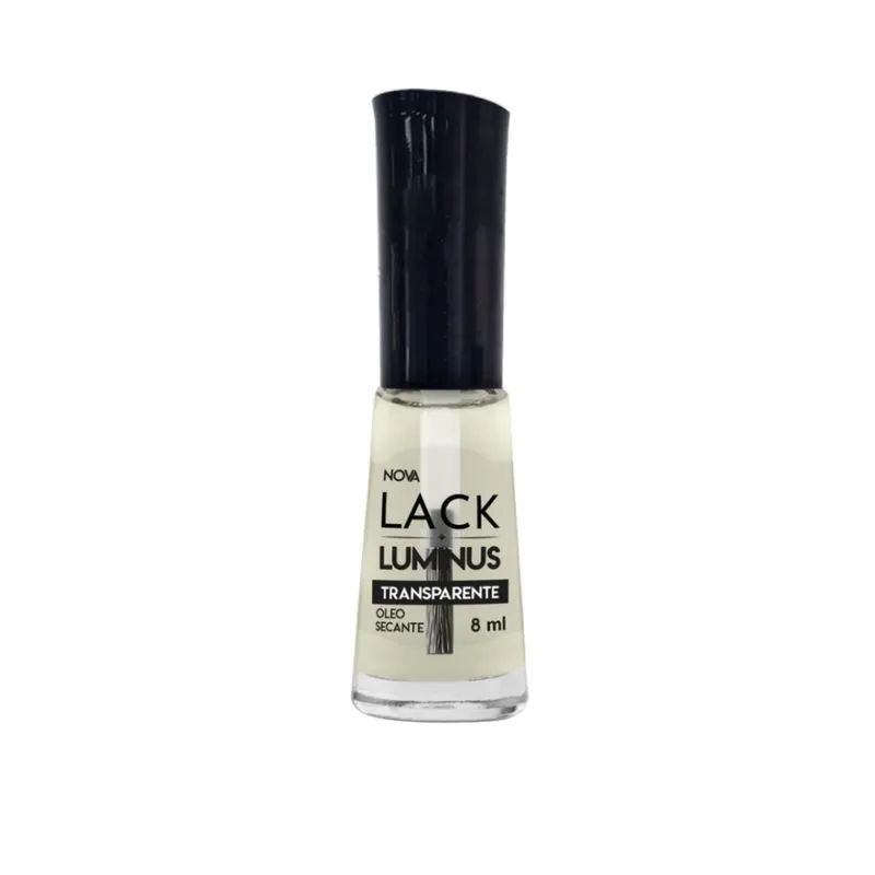 Esmalte Transparente LACK LUMINUS Óleo Secante 8ml