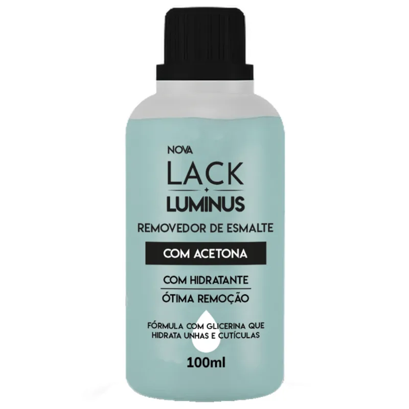 Removedor de Esmalte Lack Luminus com Acetona 100ml