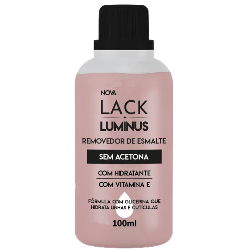 Removedor de Esmalte Lack Luminus sem Acetona 100ml