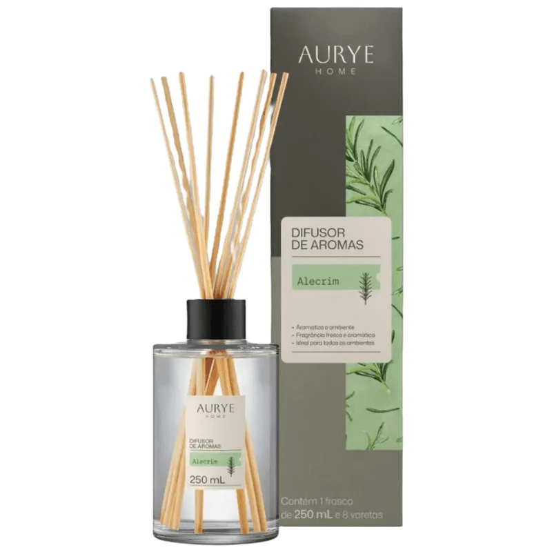 Difusor de Aromas Aurye Home Alecrim 250ml