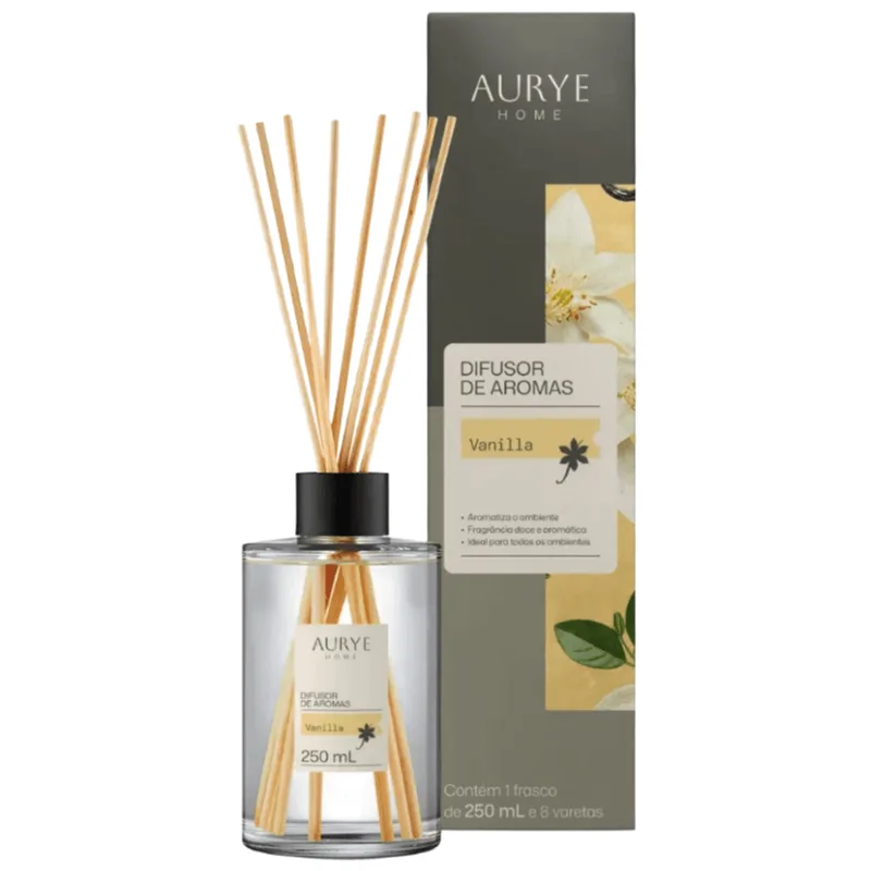 Difusor de Aromas Aurye Home Vanilla 250ml
