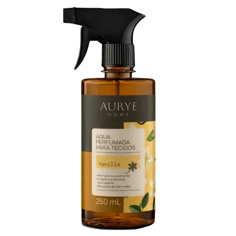 Agua Perfumada De Tecidos Aurye Home Vanilla 250Ml