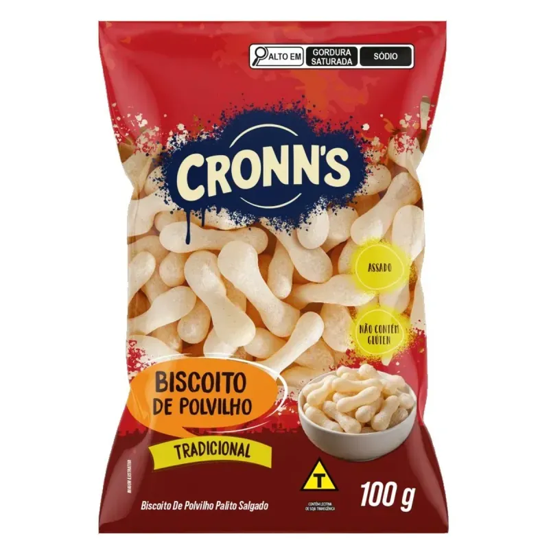 Biscoito de Polvilho Cronn's Tradicional 100g