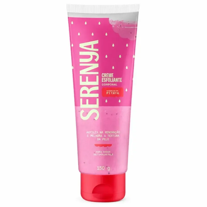 Creme Esfoliante Corporal Serenya Pitaya 150g