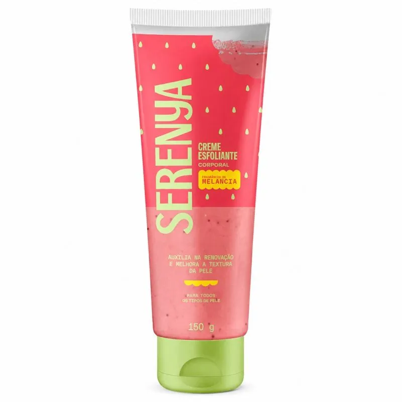 Creme Esfoliante Corporal Serenya Melancia 150g