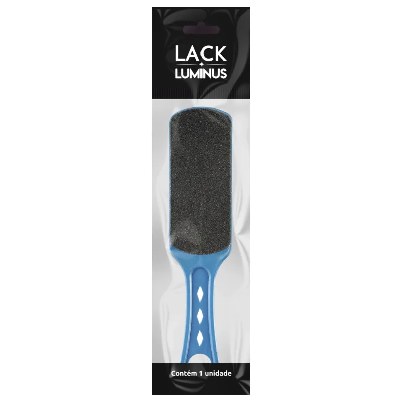 Lixa Para Pés Lack Luminus Semi Concava 1 Unidade