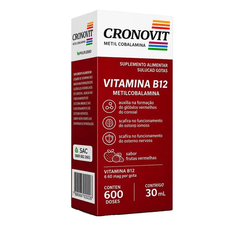 Cronovit Vitamina B12 Gotas 30ml