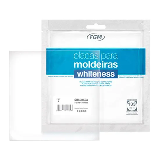 Jogo de Placa Quadrada 3mm 5un (w) - FGM