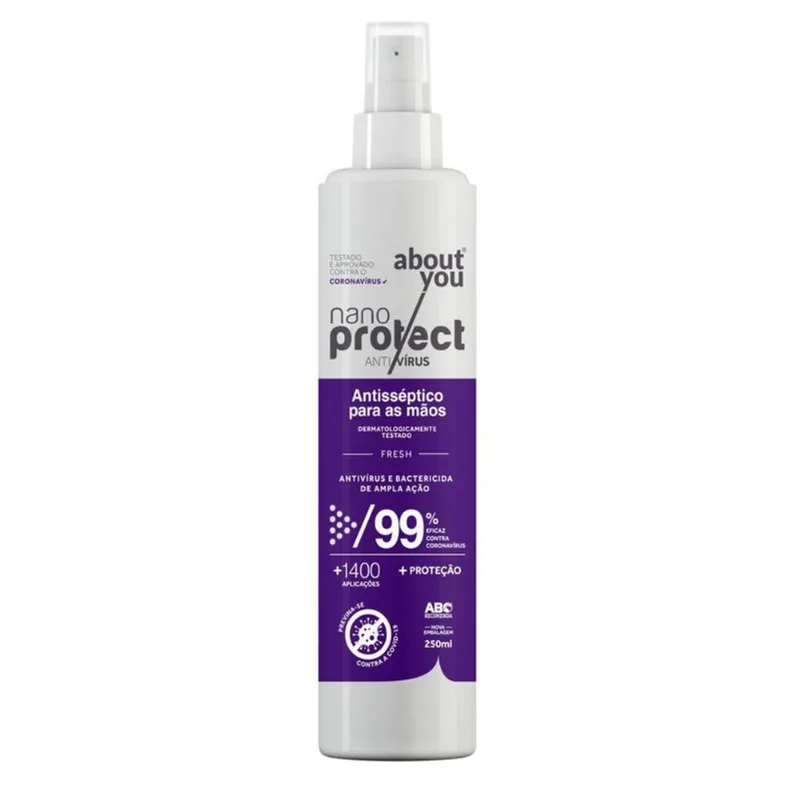 Nano Protect Antisseptico Bactericida Virucida Para Mãos Phs