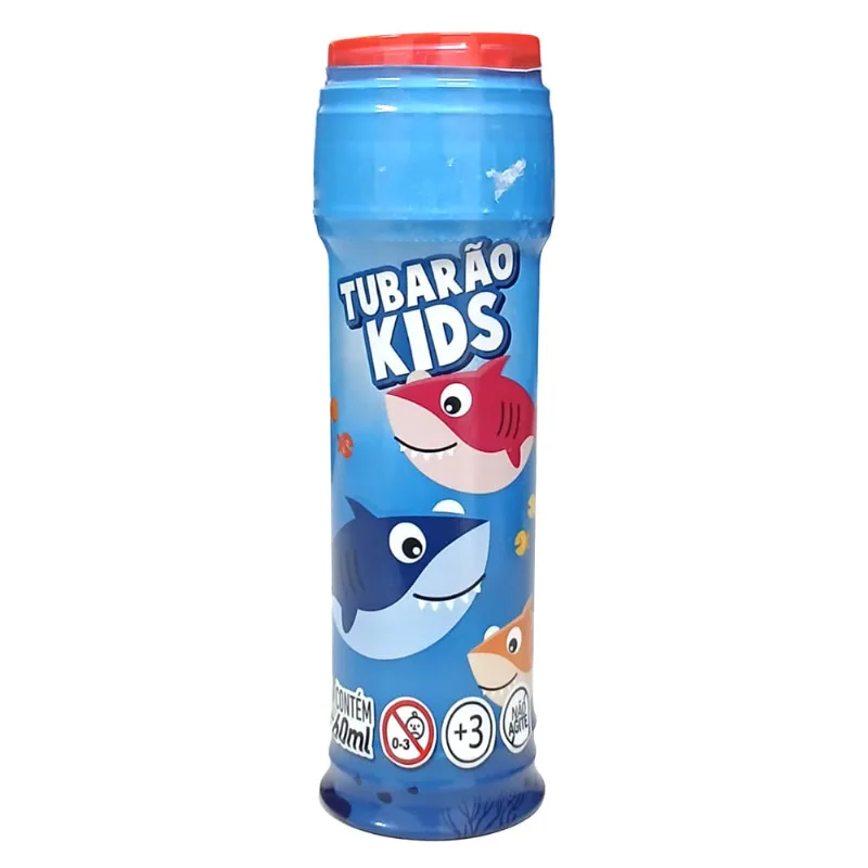 Bolha De Sabão Tubarão Kids 60ml Wow Toys
