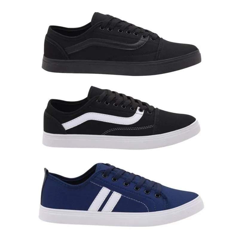 Kit 3 Tenis Polo Malbeck Casual Masculino Klool BB, Klool e Stripe