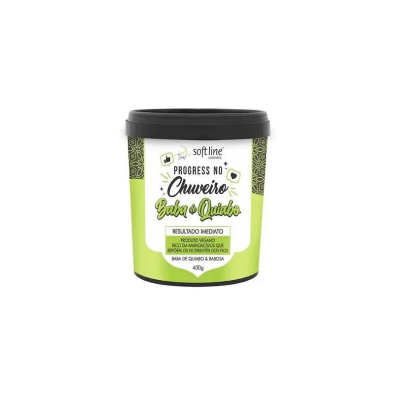 Máscara Progressiva No Chuveiro Baba De Quiabo 400G