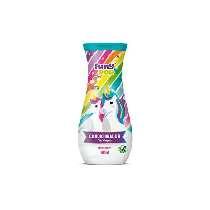 Condicionador Funy Pop Liso Perfeito 500Ml