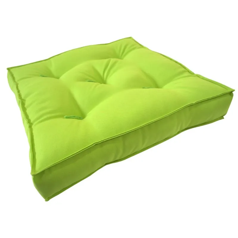 Almofada Futton Zabuton 42x42cm - Verde Limão