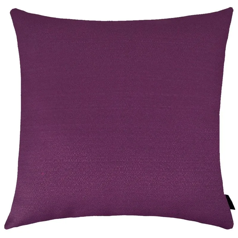 Capa de Almofada Rustica Lisa 40x40cm Roxa