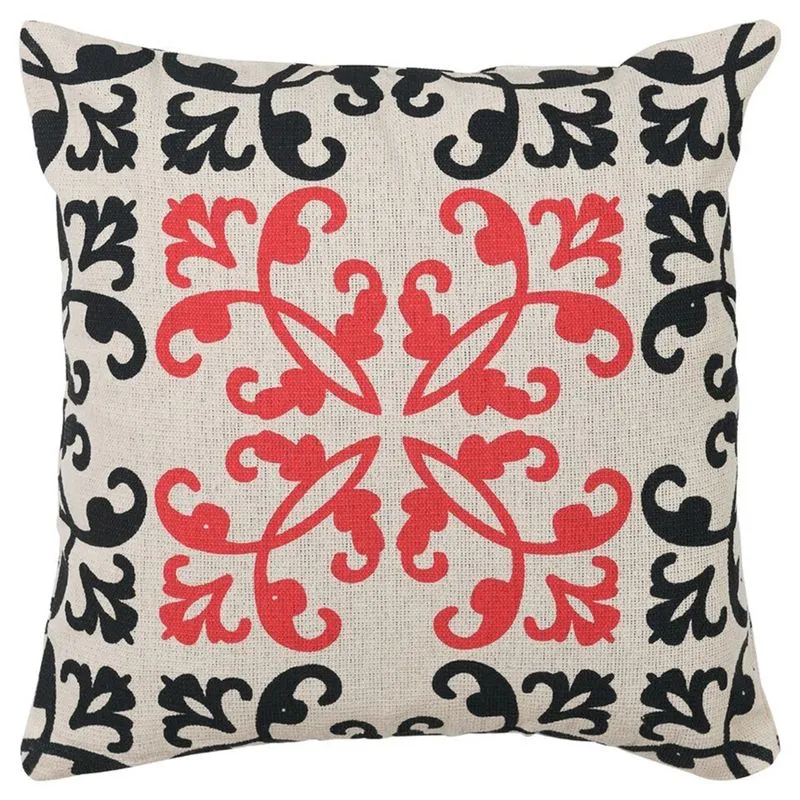 Capa de Almofada Estampada 40x40cm Ladrilho