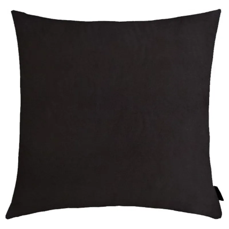 Capa de Almofada Suede 40x40cm Preto