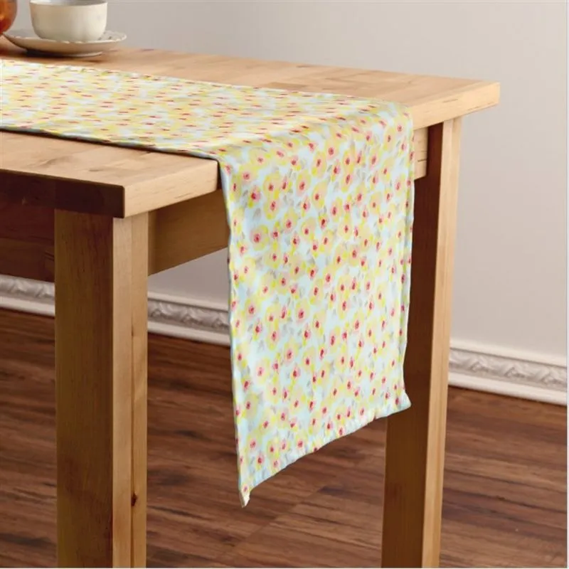 Caminho de Mesa Milano Flor 40x200cm Amarelo