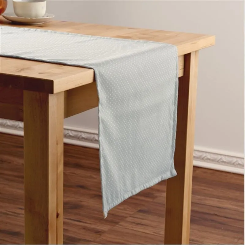 Caminho de Mesa Milano Pois 40x200cm Cinza