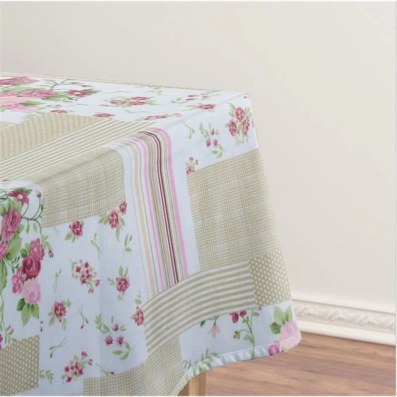 Toalha de Mesa Emilly 140x140cm Rosa