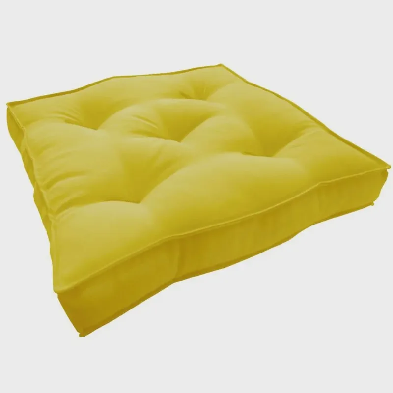 Almofada Futton Zabuton 42x42cm - Girassol