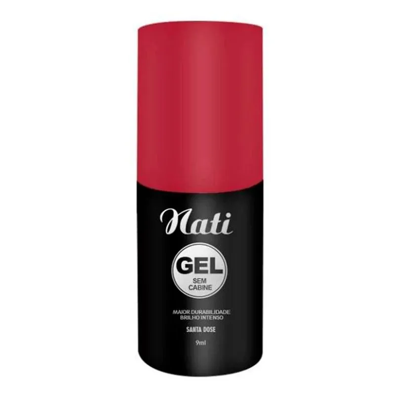 Esmalte Nati Gel Sem Cabine - Santa Dose