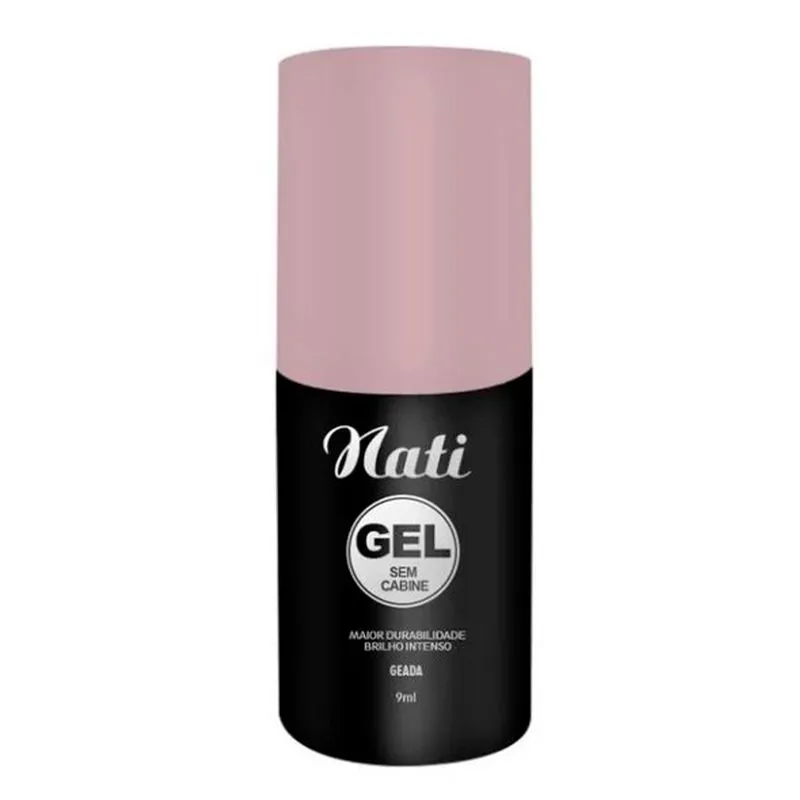 Esmalte Nati Gel Sem Cabine - Geada