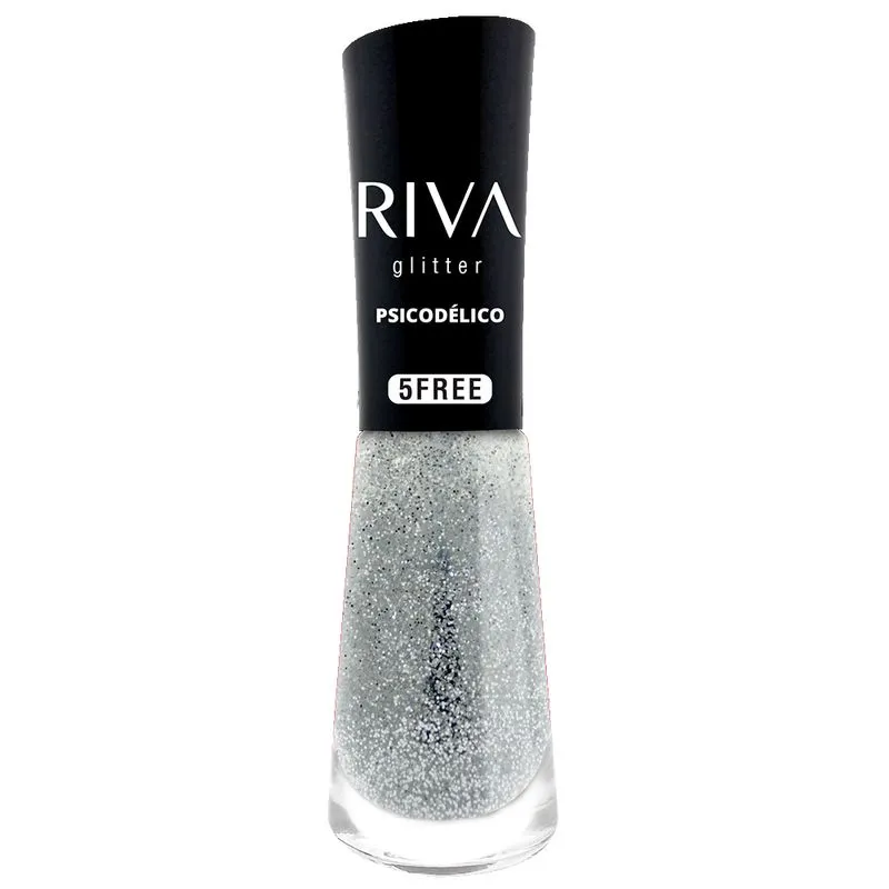 Esmalte Riva 5Free Psicodélico Glitter
