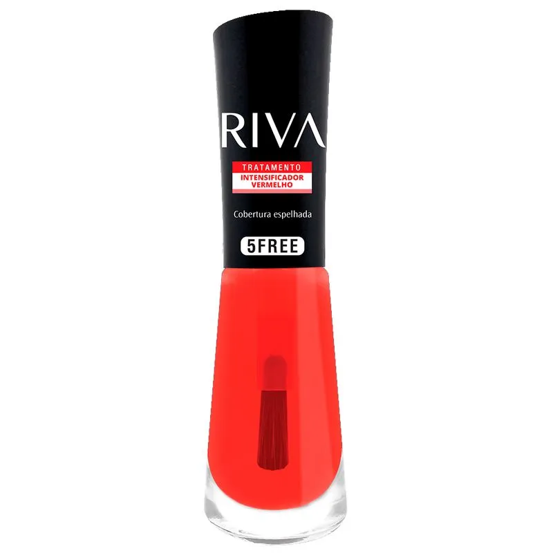 Esmalte Riva 5Free Intensificador Vermelho