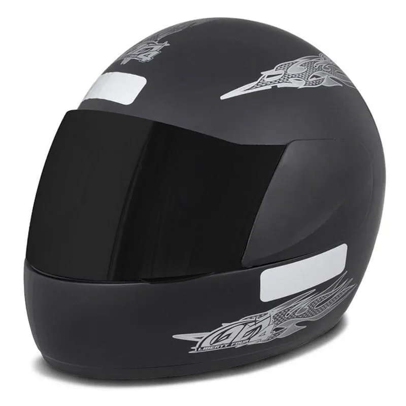 Capacete Liberty Four Fume Preto Fosco 60