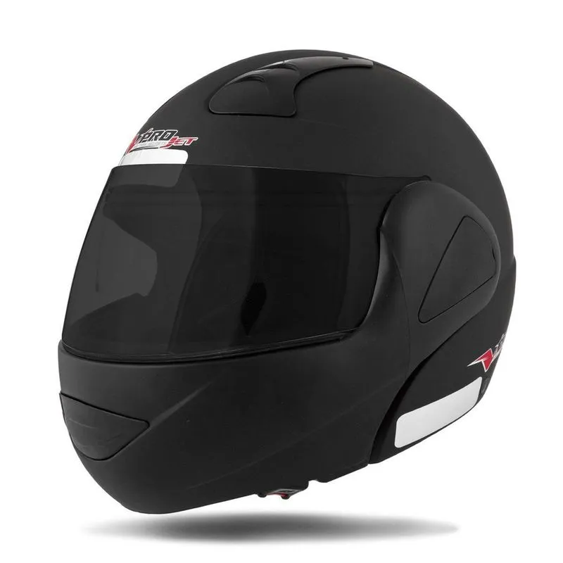 Capacete V-pro Jet Branco Fume Preto Fosco 58 Capacete V-pro Jet Branco Fume Preto Fosco 58