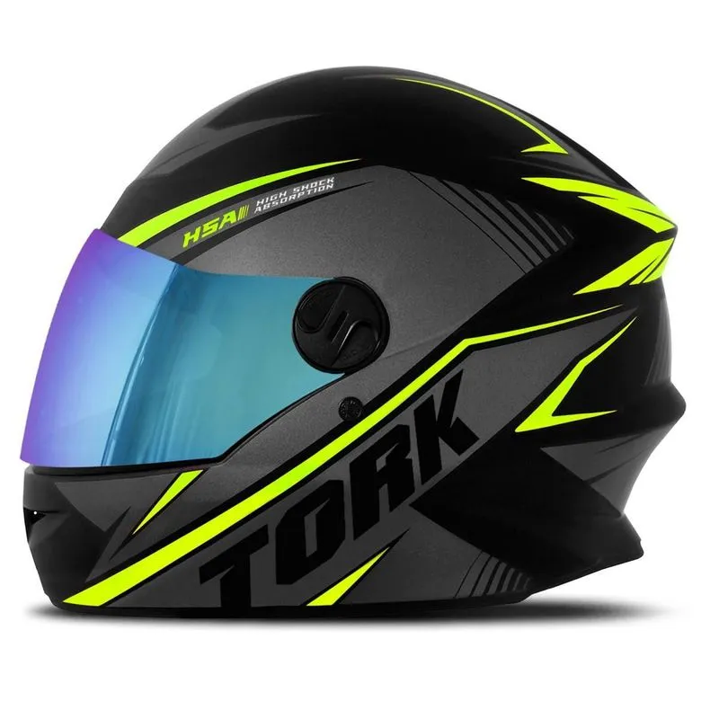 Capacete Fechado Pro Tork R8 Viseira Camaleão Amarelo 60