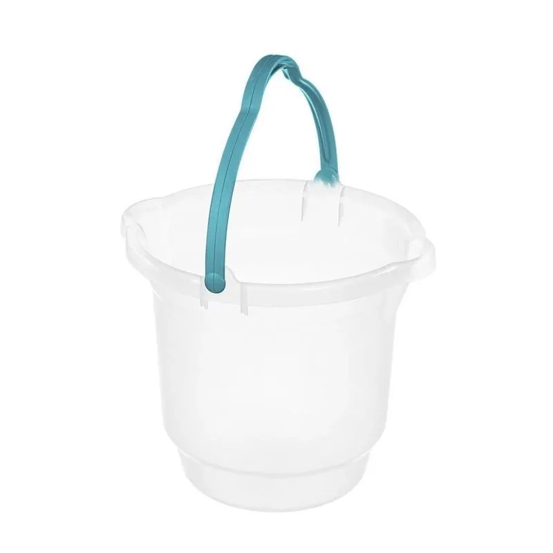 Balde De Plástico Sanremo 14L Cristal Limpeza